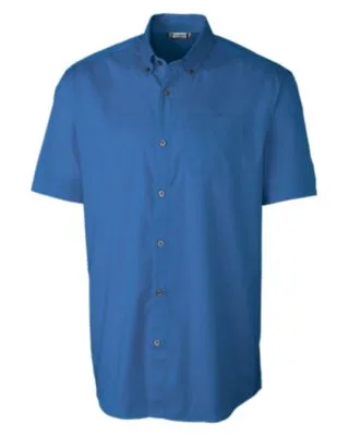 Clique Avesta Stain Resistent Mens Short Sleeve Button Down Shirt view 4