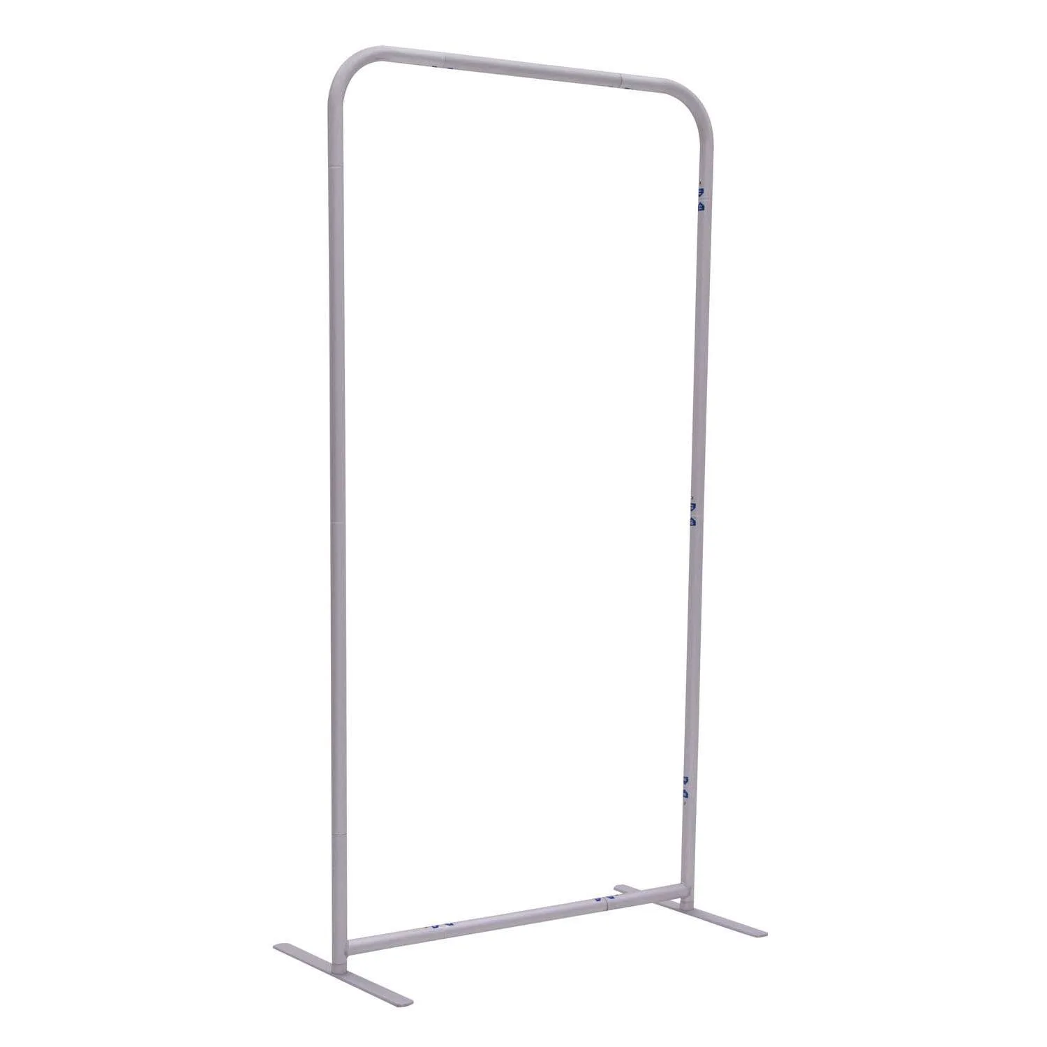 3'W x 72"H EuroFit Straight Wall Hardware