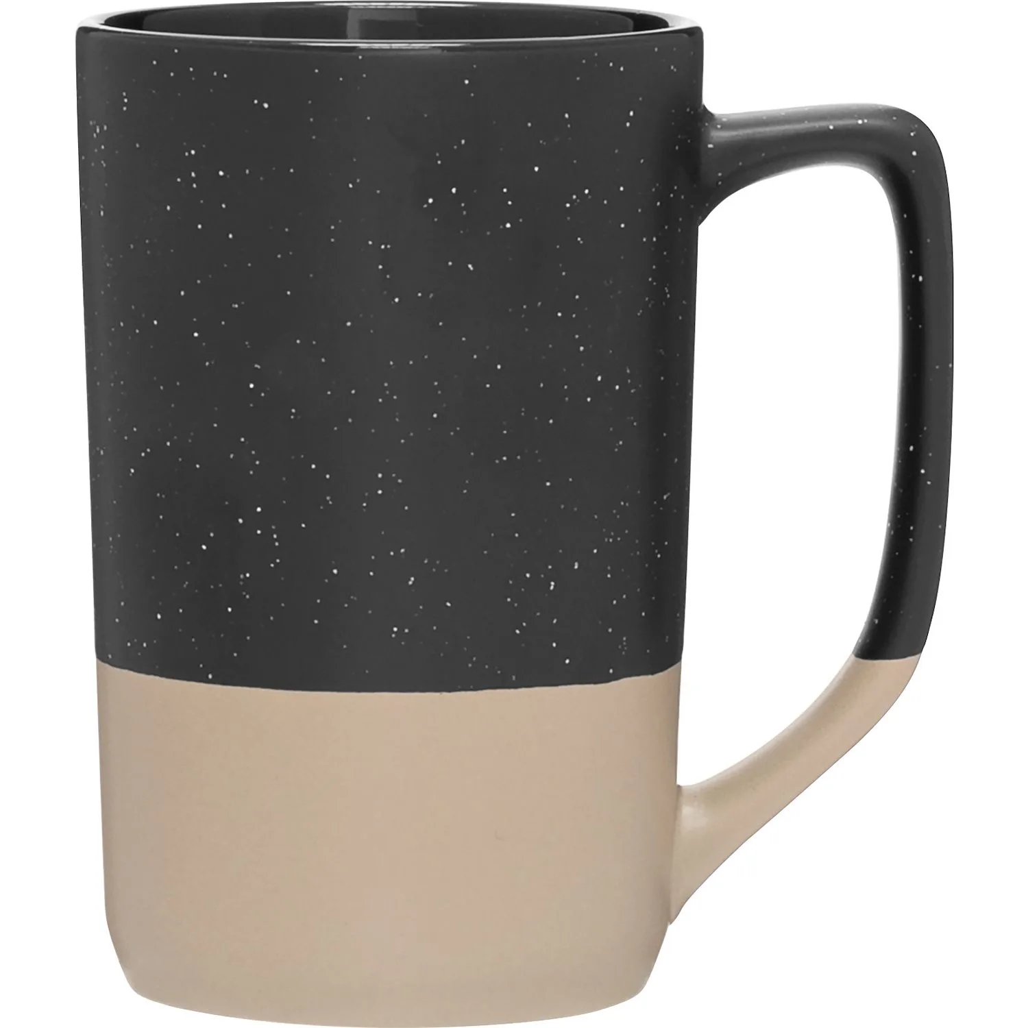 17 oz Damon Ceramic Mug (Matte Black) view 2