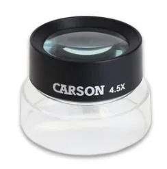 Carson® LumiLoupe™ 4.5X Power Magnifier