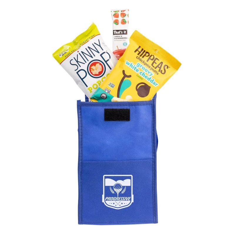Golf - Insulated Lunch Bag with Healthy Snacks view 3