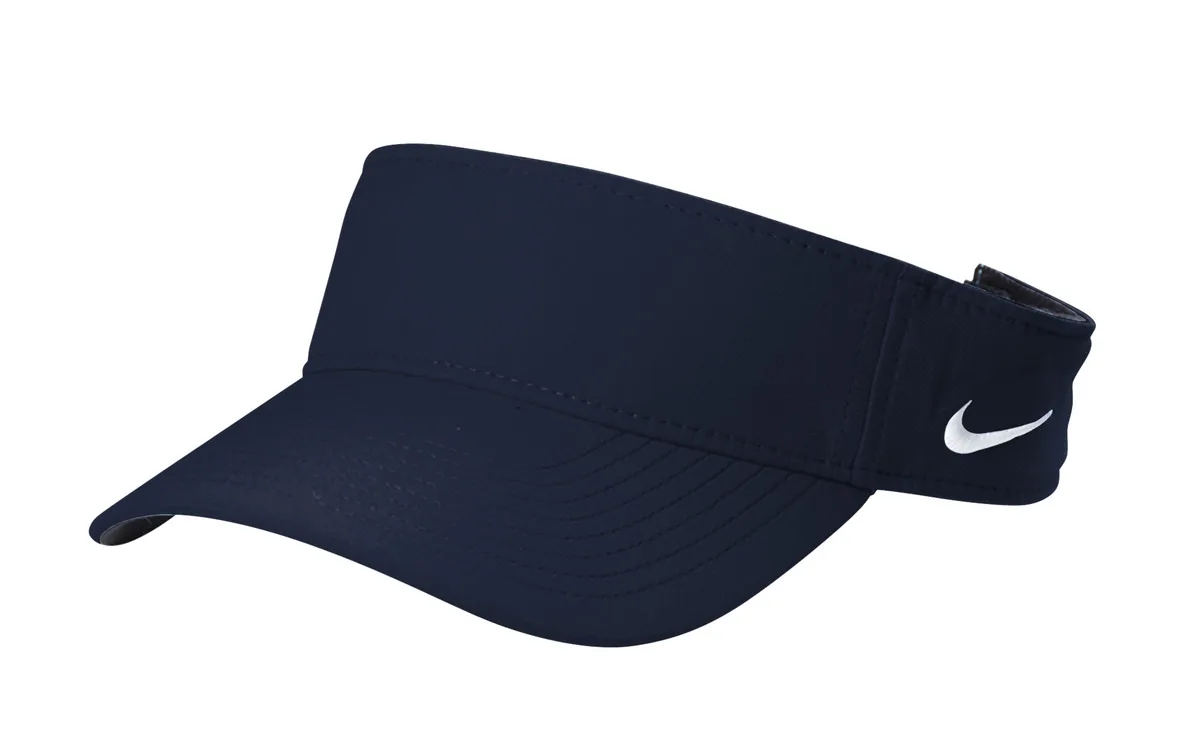 College Navy Blue Blank Side View