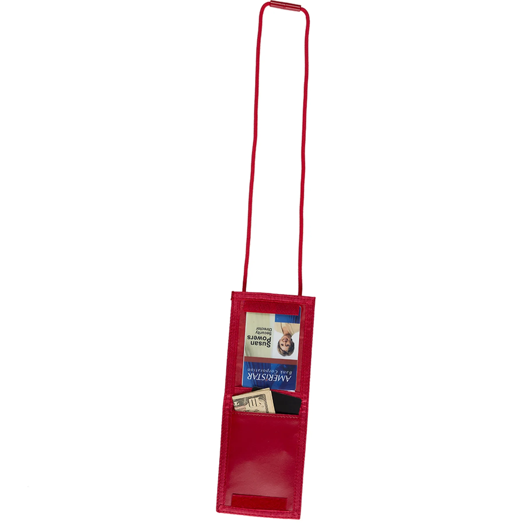 Corded Flip Credential Wallet view 3