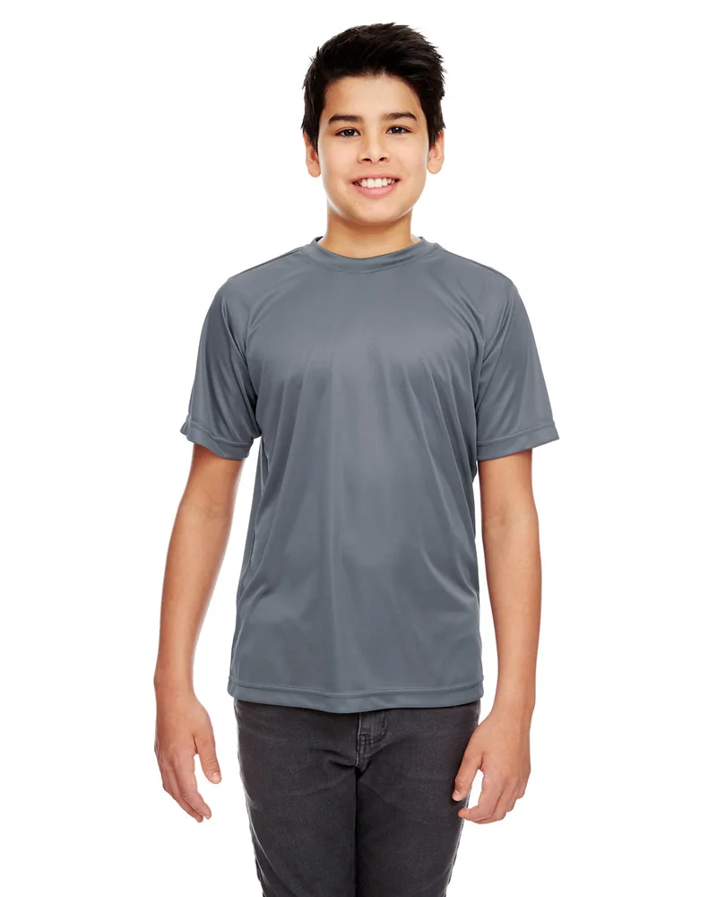 ULTRACLUB Youth Cool & Dry Sport Performance Interlock T-Shirt view 4