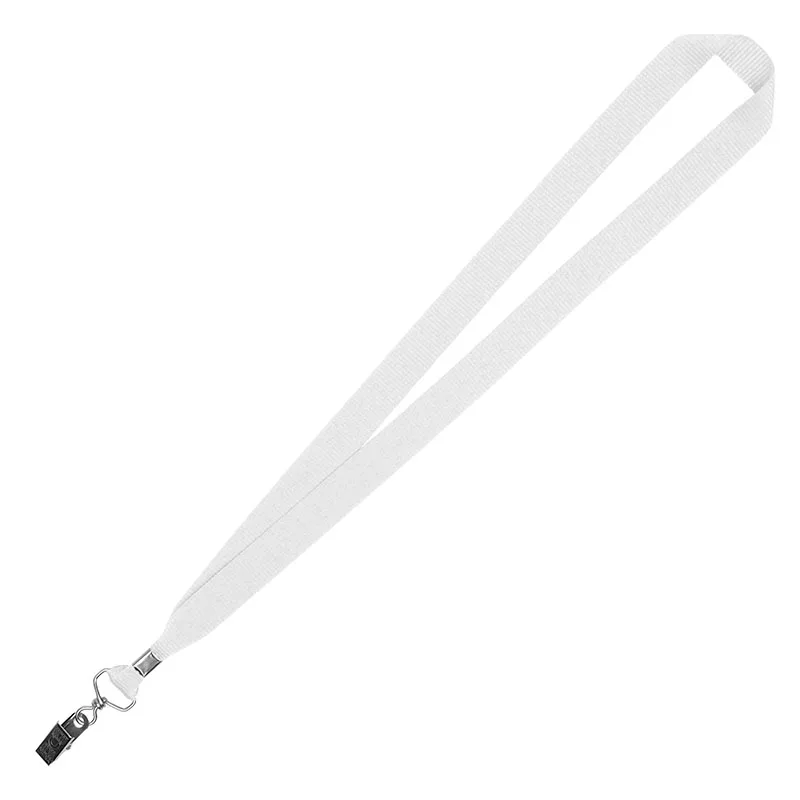 3/4" Eco Friendly rPET Lanyard w/ Bulldog Clip view 2