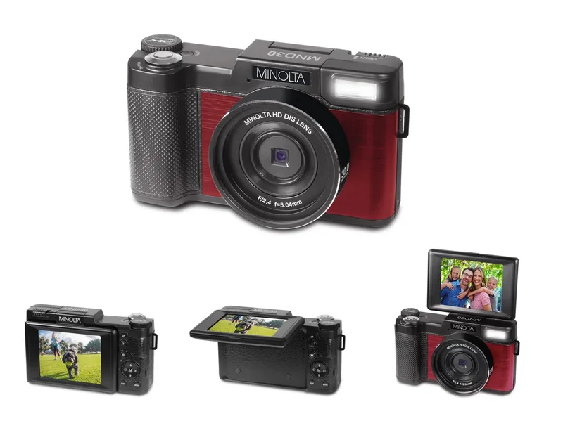 Minolta 30Mp 2.7K Quad Hd Digital Camera