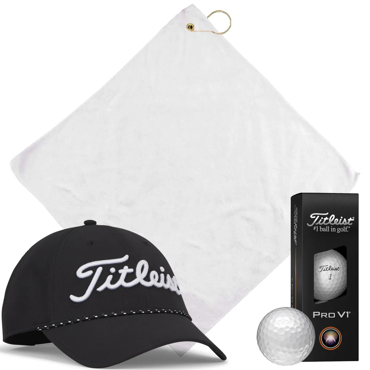 Titleist Breezer Hat Golf Kit with Pro V1 view 2