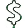Dollar Sign 2 Inkbend Standard, Bent Pen