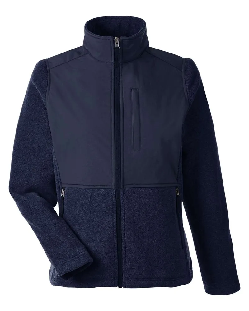 CORE365™ Women's Journey Summit Hybrid Full-Zip Jacket view 3