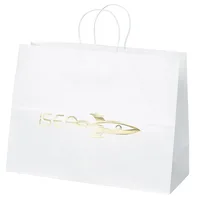 Vogue - White Shopper - Foil Print (16" x 6" x 12") — 1 Location