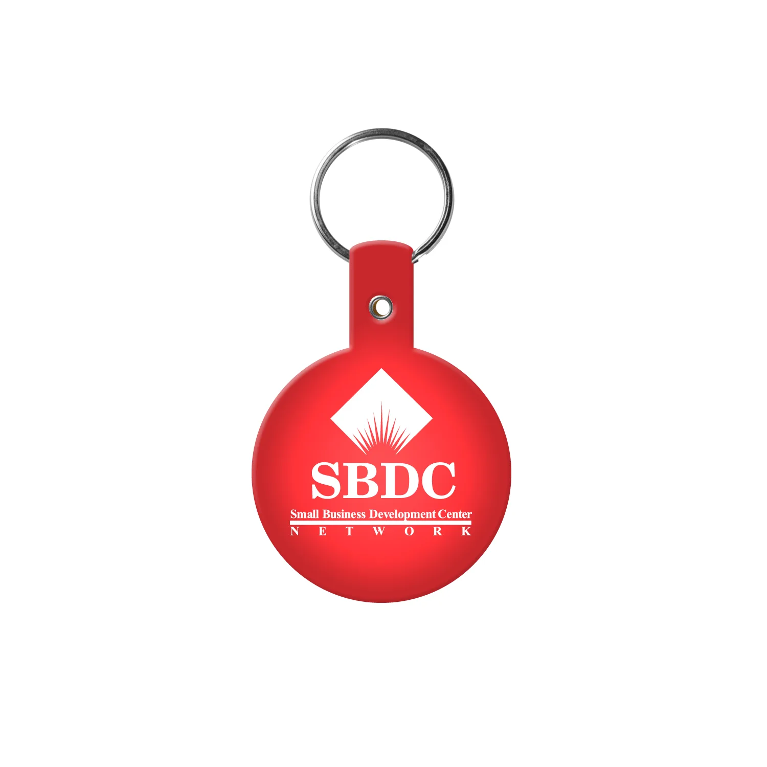 Circle Flexible Key Tag view 3