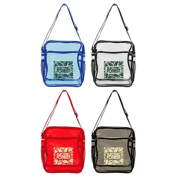 New Orleans Clear Commuter Crossbody