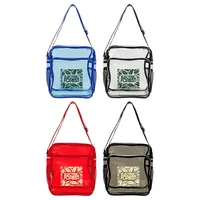 New Orleans Clear Commuter Crossbody — Blue