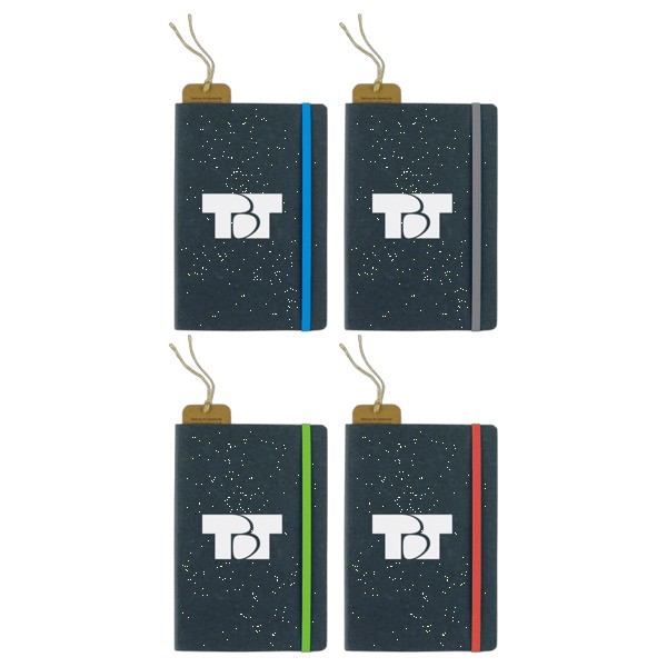Recycled Bonded Leather Softcover Notebook