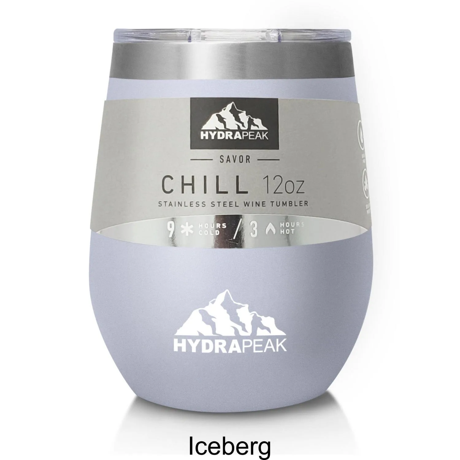 12 oz Hydrapeak® Stainless Steel Insulated Chill Stemless Tumbler view 3