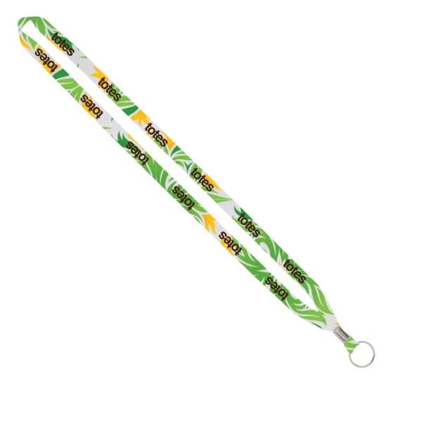 IMPORT Rush 1/2" Dye-Sublimated Lanyard with Silver Crimp & Split-Ring view 5