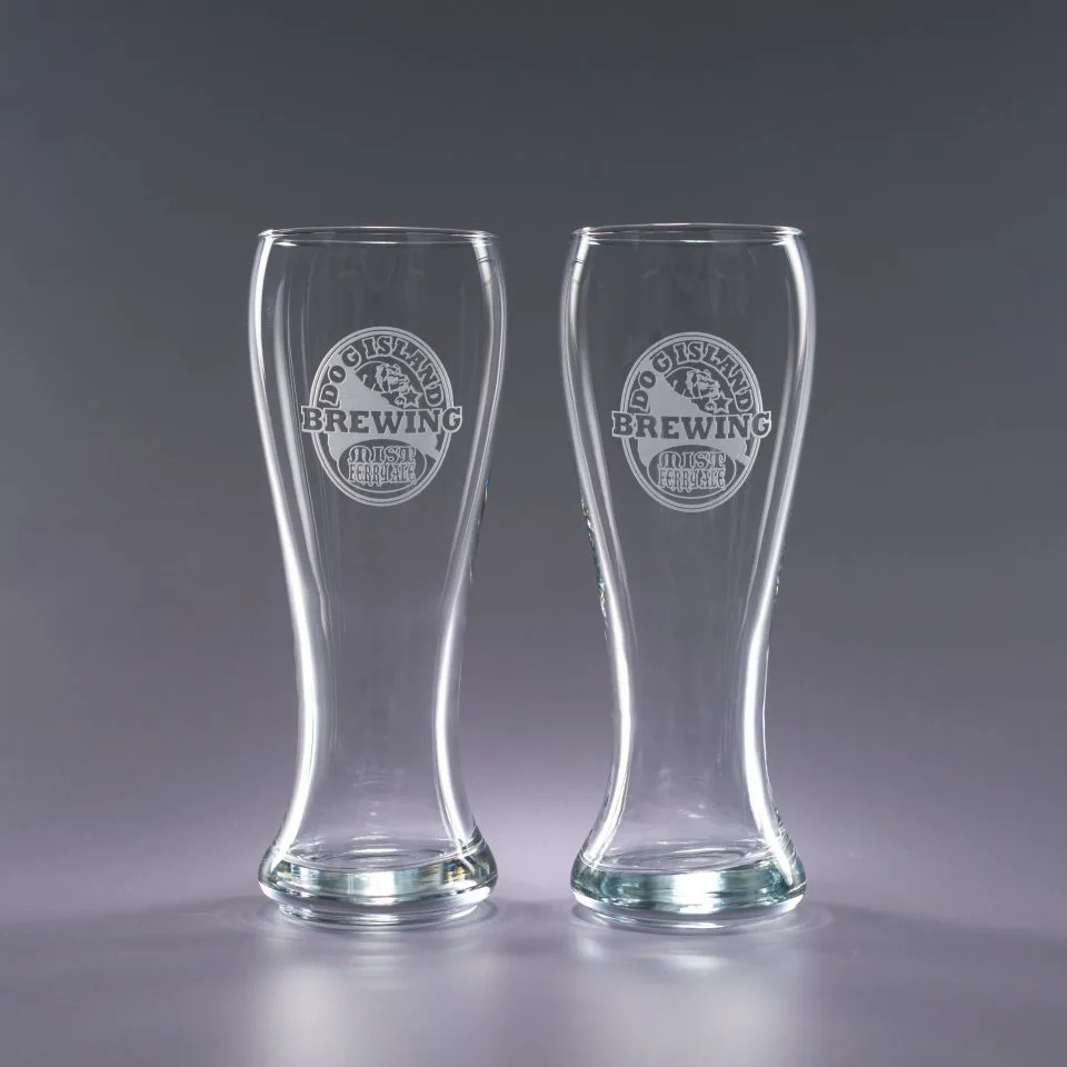 16 Oz. Lewisburg Lager Glasses (Set of 2)