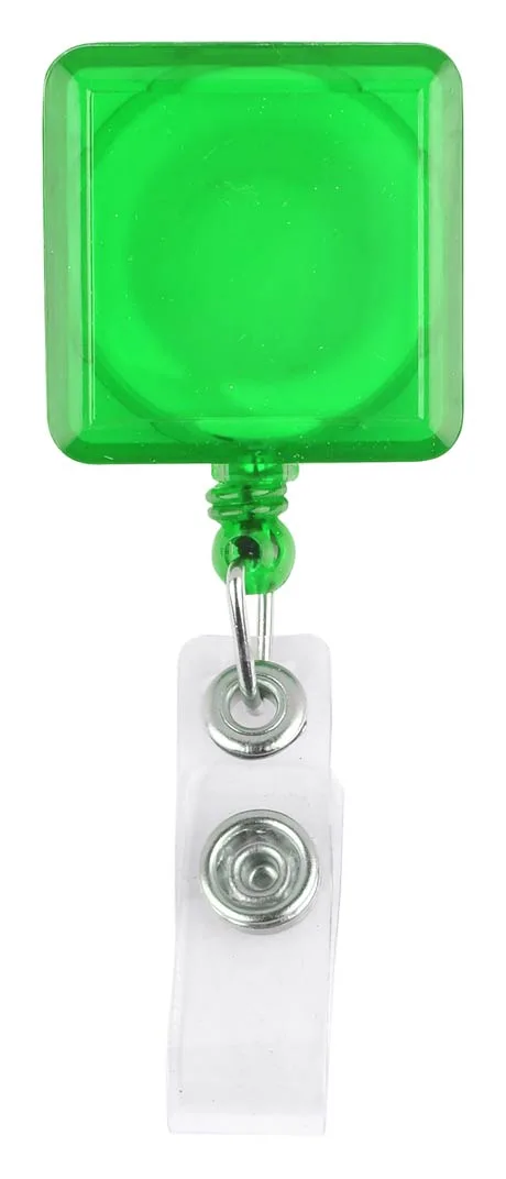 Square-Shaped Retractable Badge Holder view 4