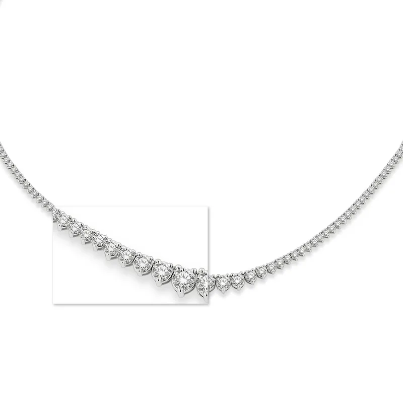 Jilco Inc Riviera Diamond Necklace - 5.00 Cts