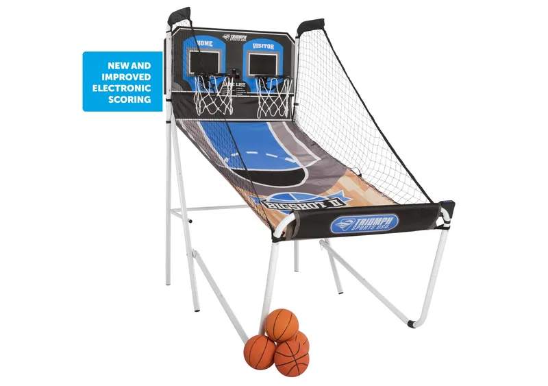 Escalade Sports Triumph Sports - Big Shot Ii -38Mm 8-In-1 Blue Shootout