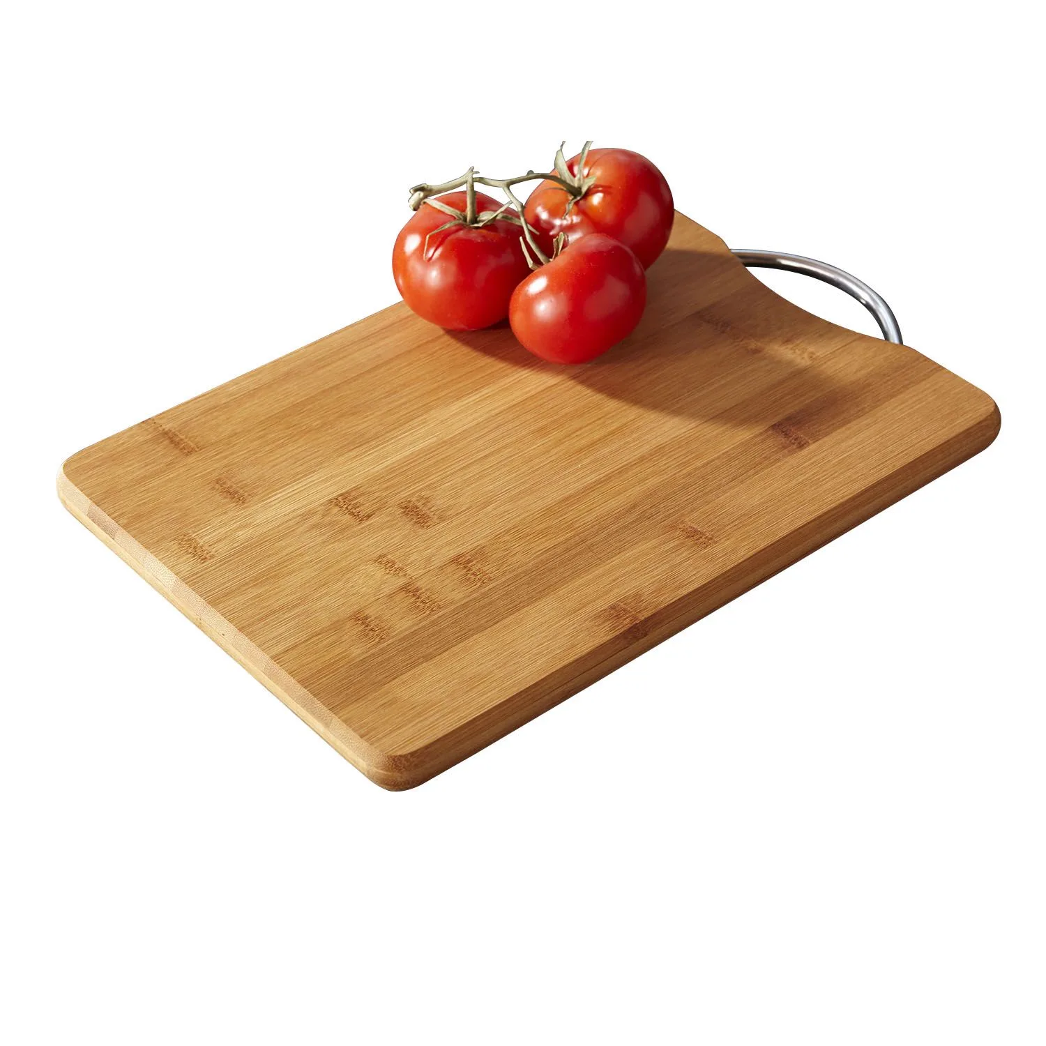 Bamboo Cutting Board with Handle view 3