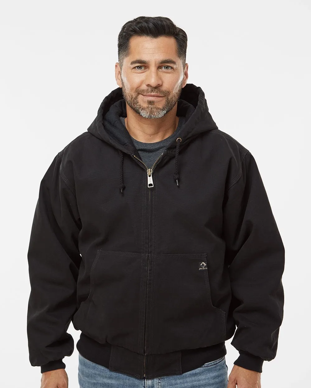 Dri Duck® Cheyenne Hooded Boulder Cloth™ Hooded Jacket w/Tricot Quilt Lining