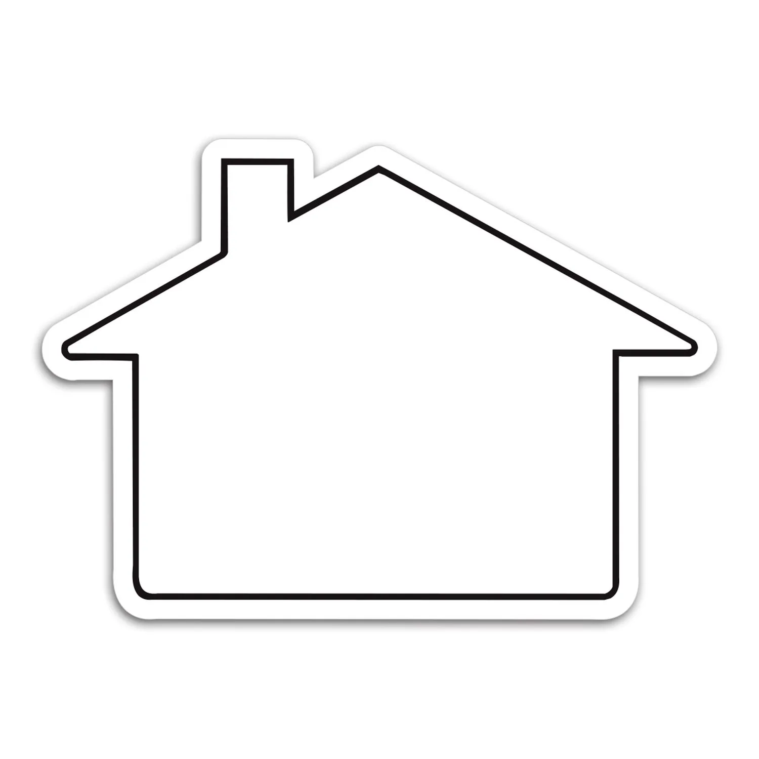 Large House Magnet view 2