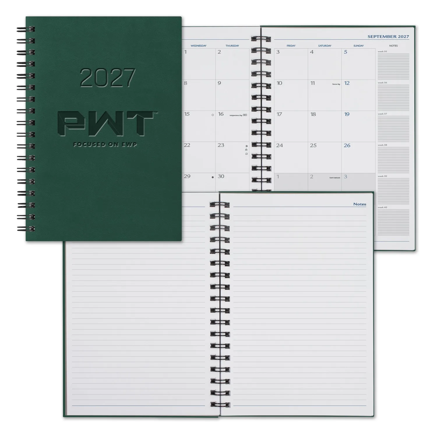 Castelli WireO Tucson Grande White Monthly Diary