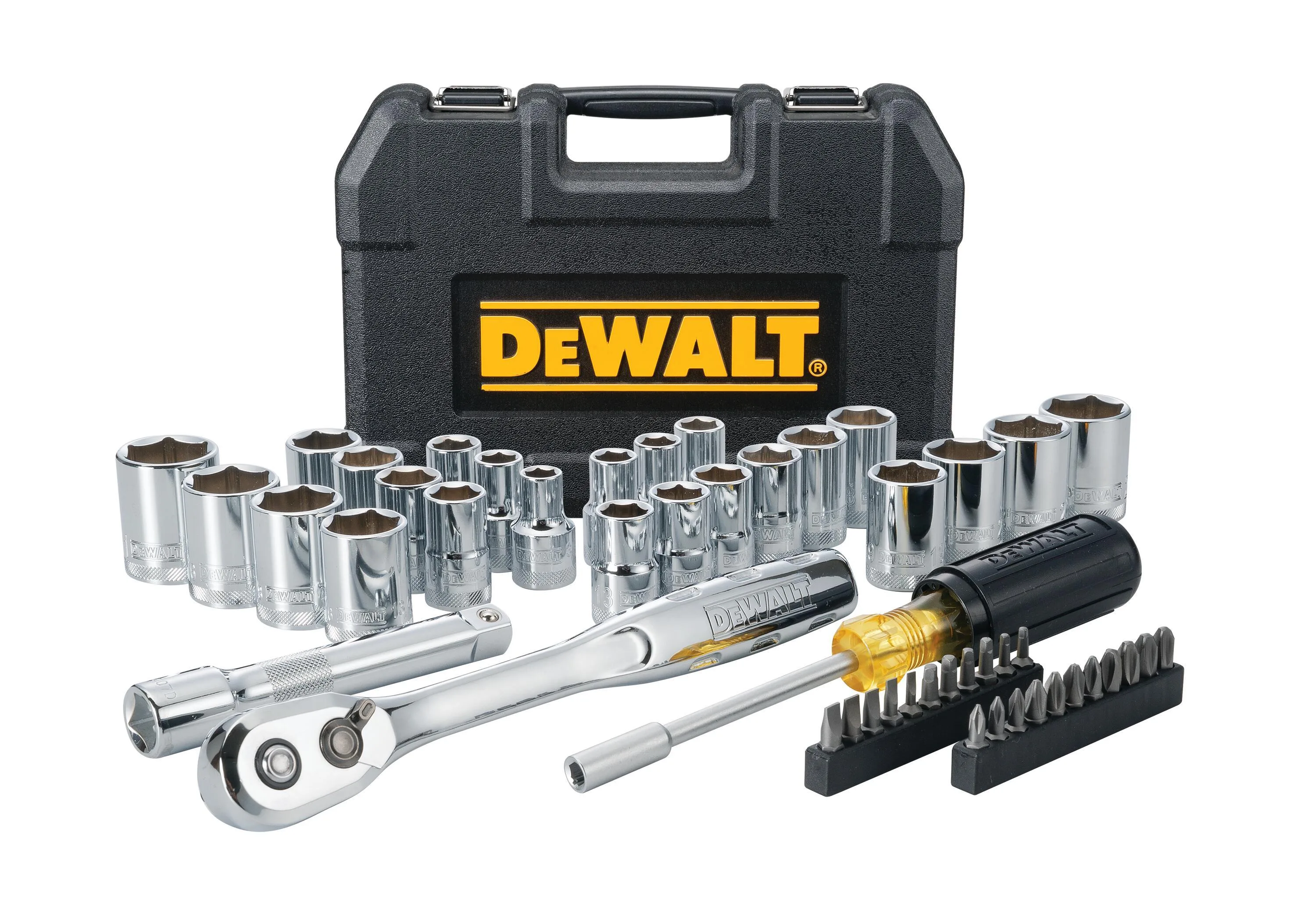 DeWalt 49 Piece 1/2" Drive Mechanics Tool Set