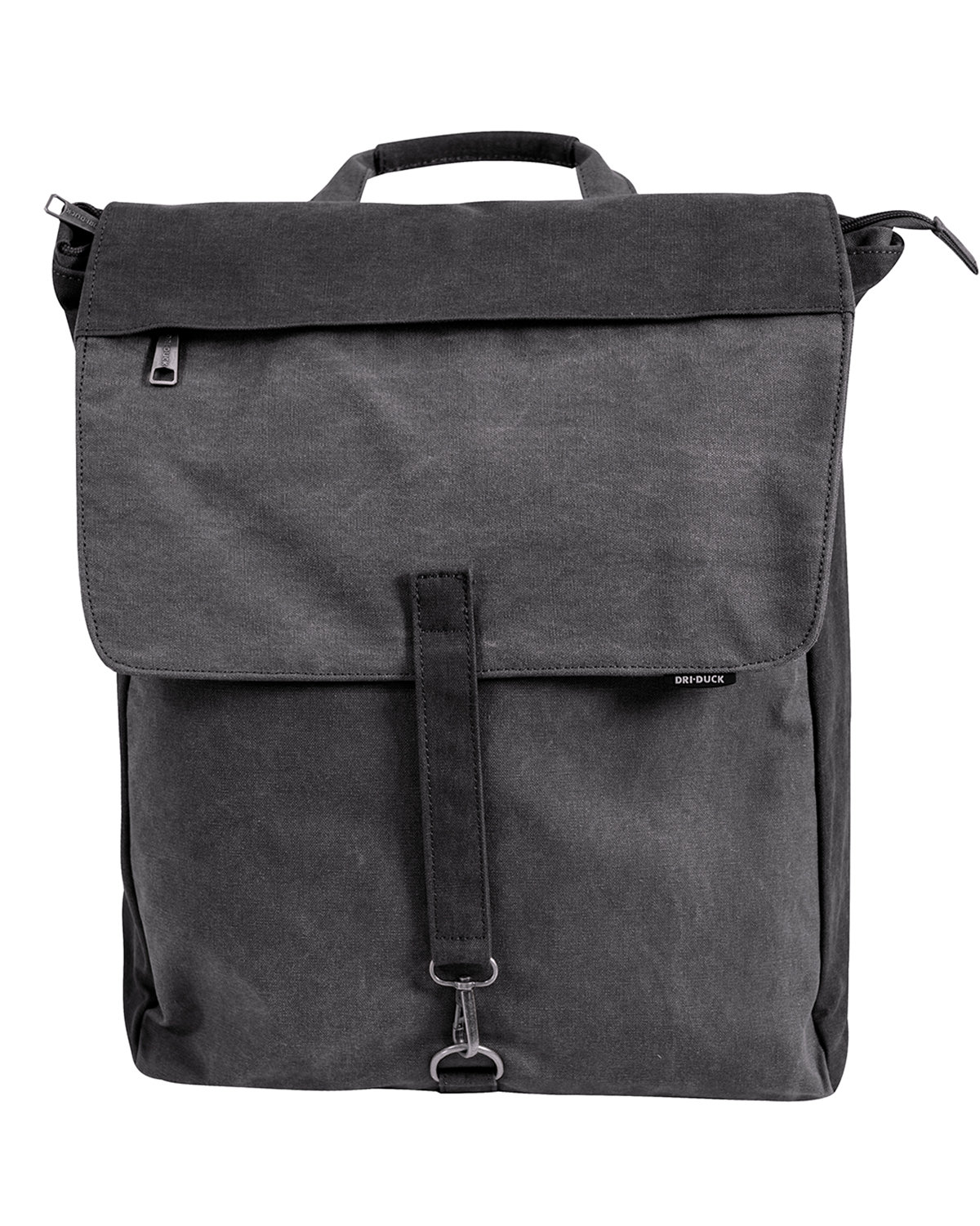 Dri Duck Concrete Canvas Commuter Travel Laptop Backpack