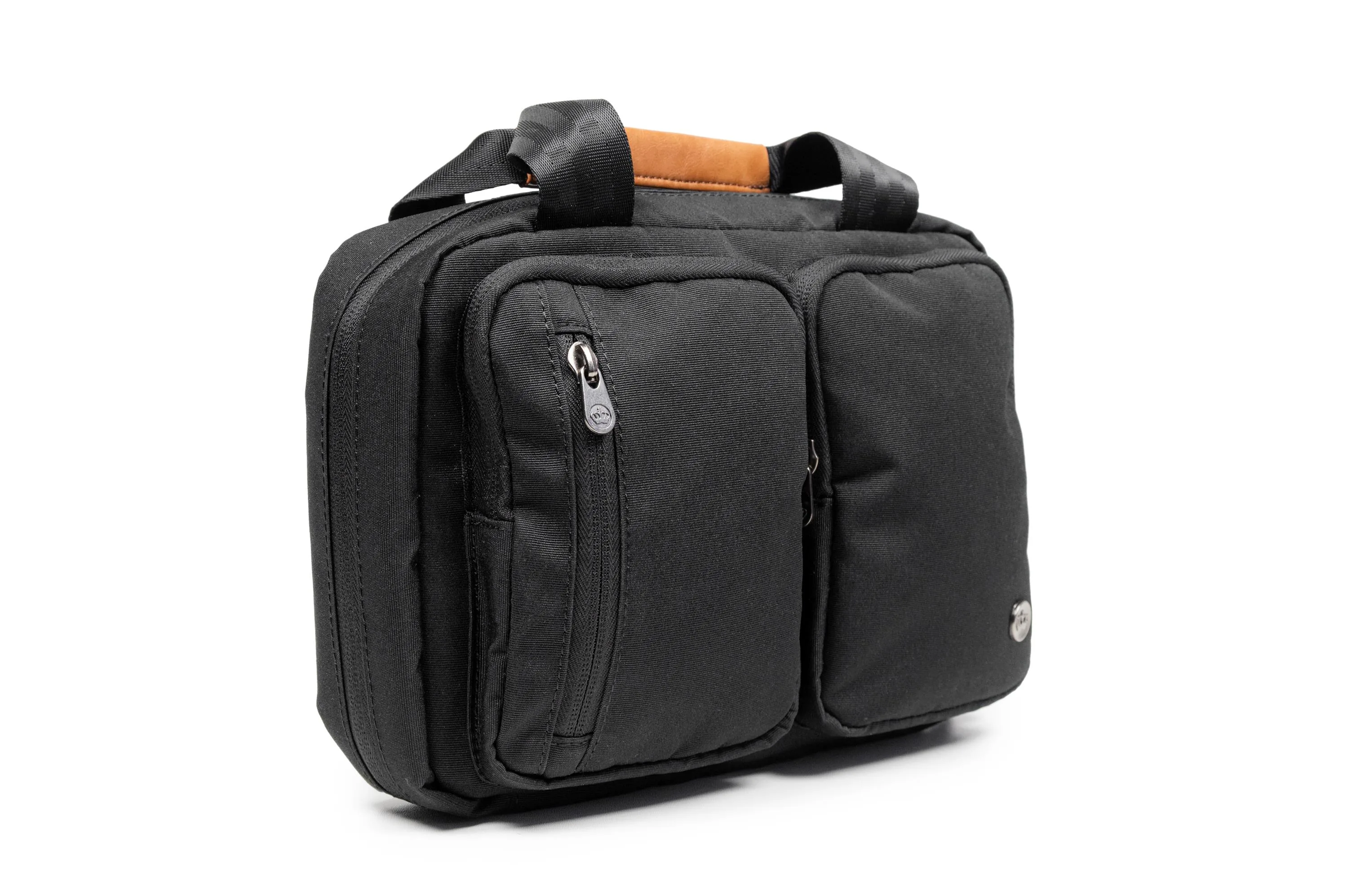 PKG Simcoe Recycled Overnight Travel Bag - Black