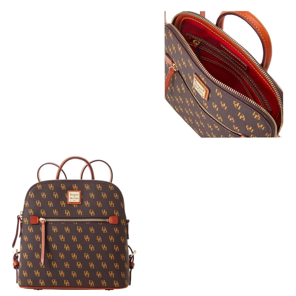 Dooney & Bourke Brown Gretta Backpack