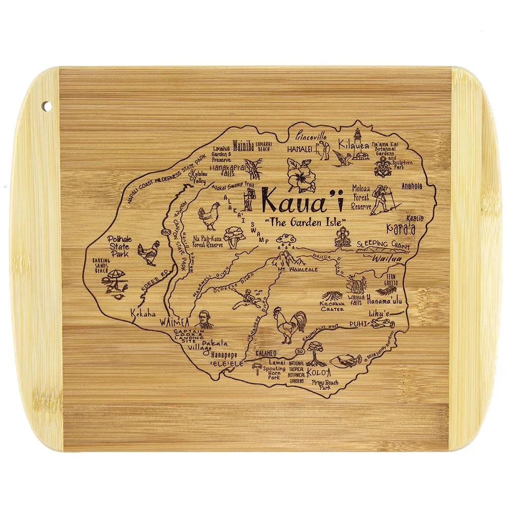 A Slice of Life Kauai Serving & Cutting Board view 2