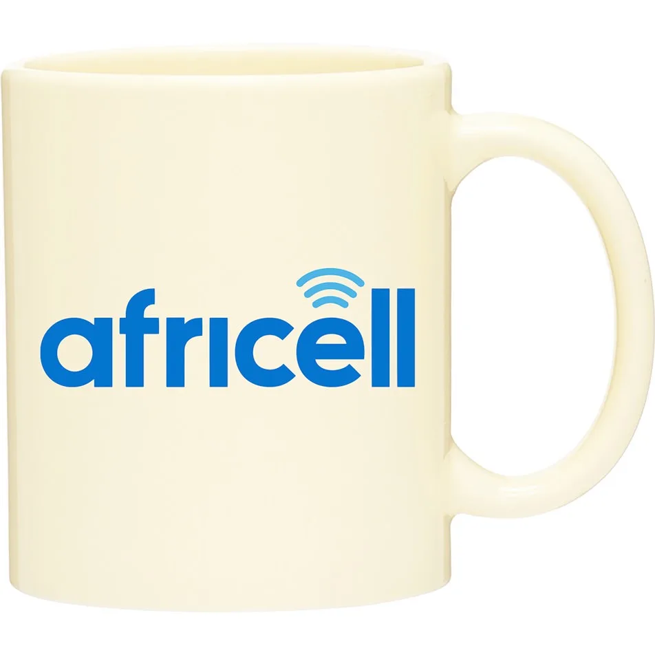 11 oz C-Handle Ceramic Mug (Almond)