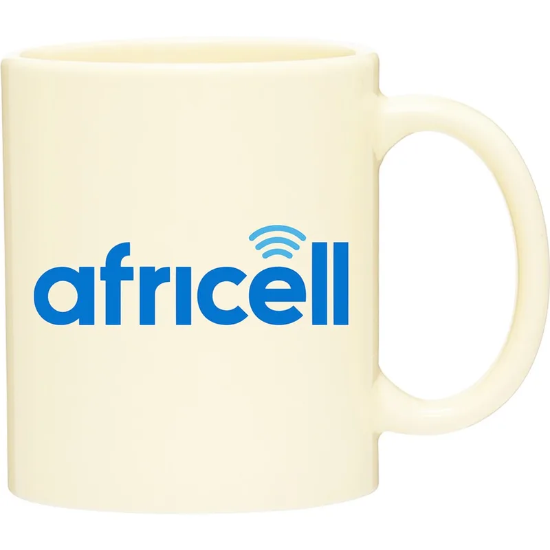 11 oz C-Handle Ceramic Mug (Almond)