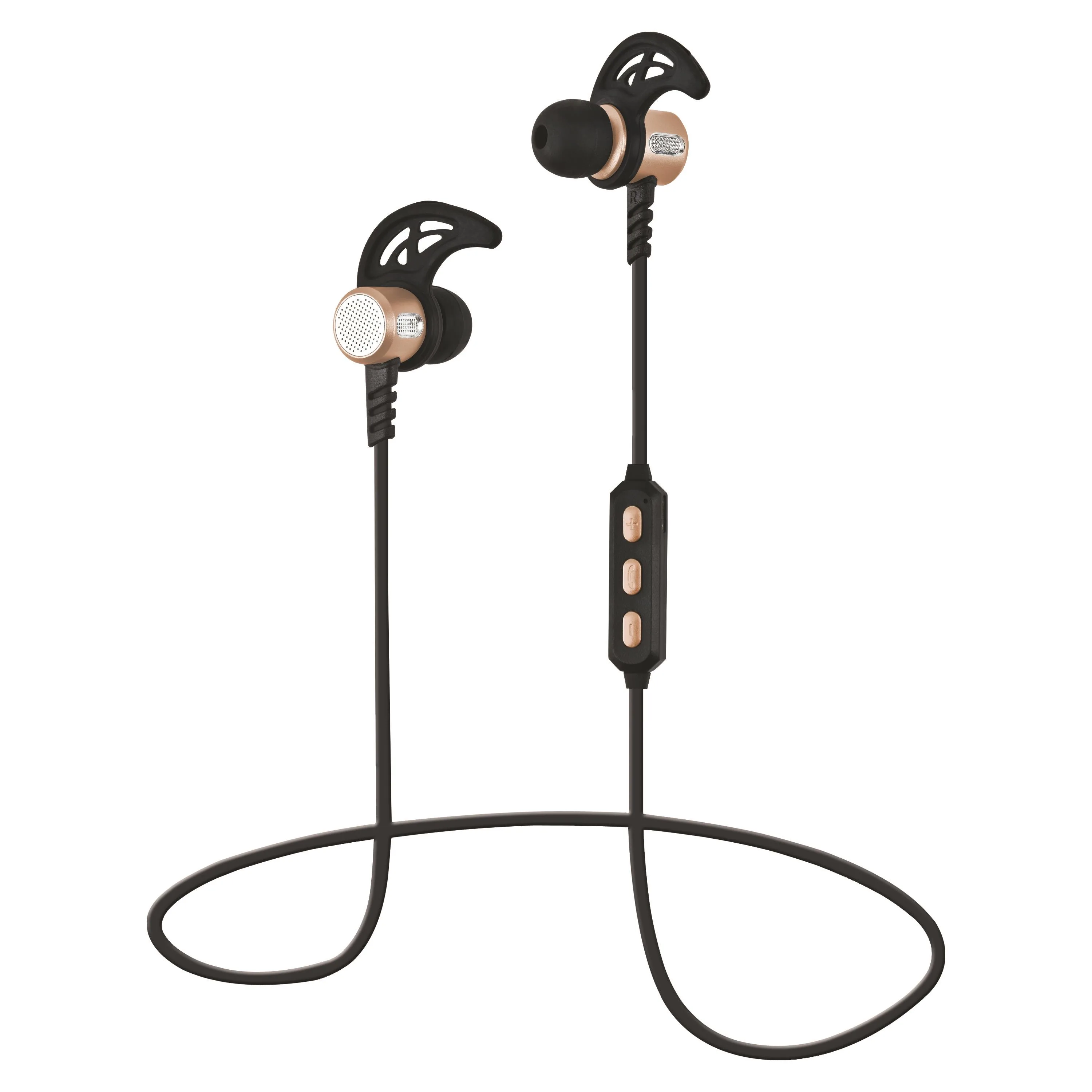 Supersonic® Sports Magnetic Bluetooth® Earbuds w/Mic (Gold)