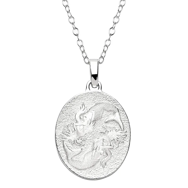 Jilco Inc Pisces Necklace - Sterling Silver