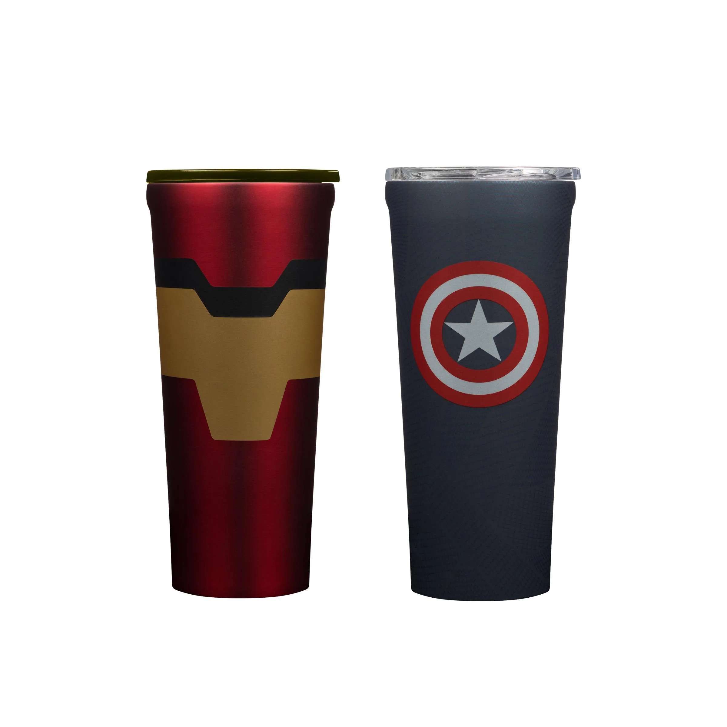 Corkcicle® Marvel 24Oz Tumbler 2Pc Bundle - Iron Man/Captain America