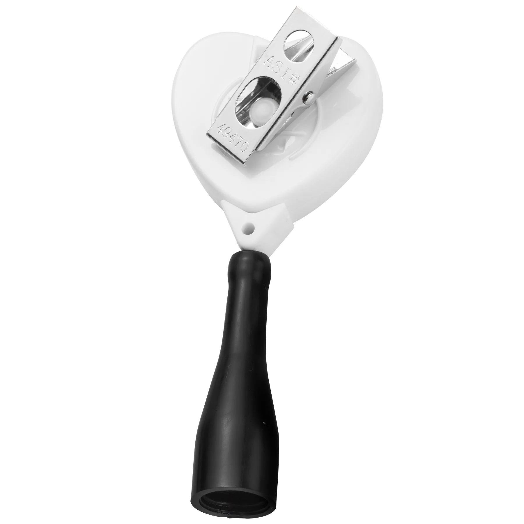 Anti-Microbial Heart Retractable Pen Holder view 3