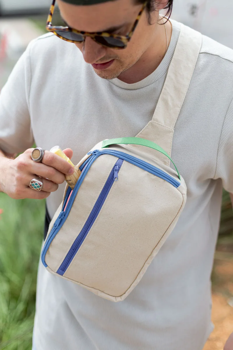 Sling Bag (Natural Canvas)