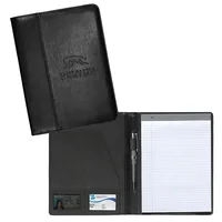 Camelot Perforated PVC Standard Size Padfolio — 4 Color Process - Front