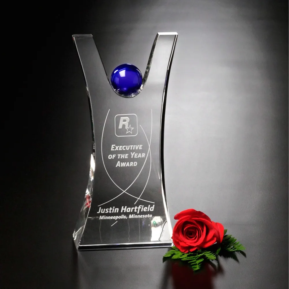 Triumphant Award 10" view 2