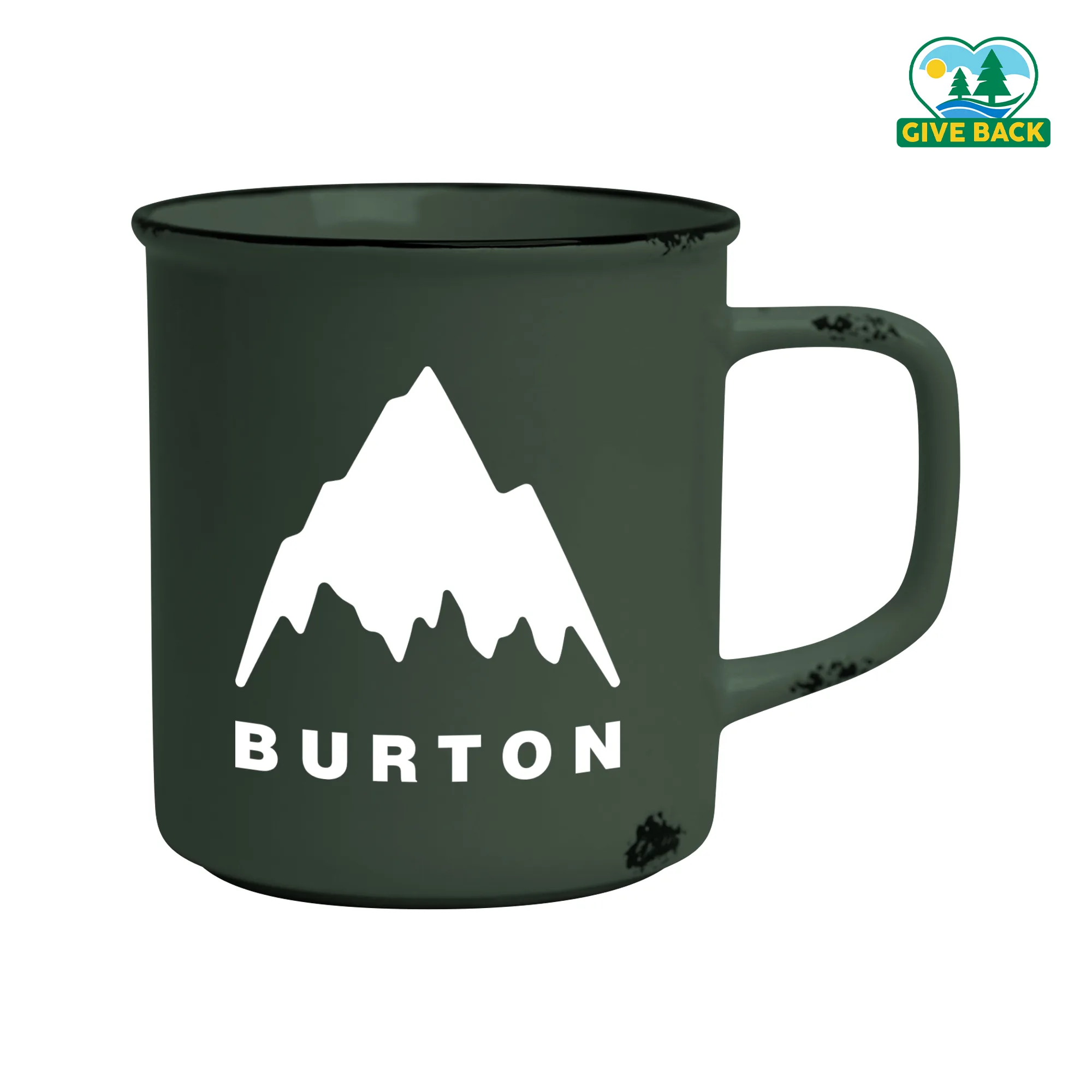 Distressed Stoneware 17oz Camp Mug view 2