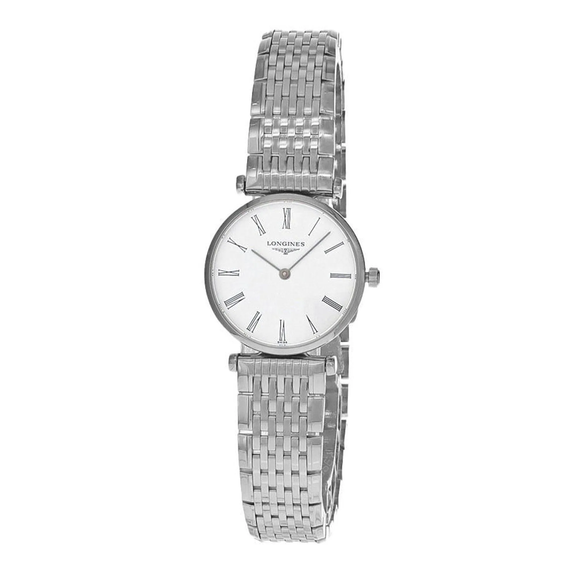 Longines Ladies' La Grande Classique De Longines Stainless Steel Watch White Dial