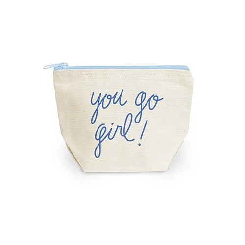 Continued Tweedle Dum Pouch (Natural Canvas)