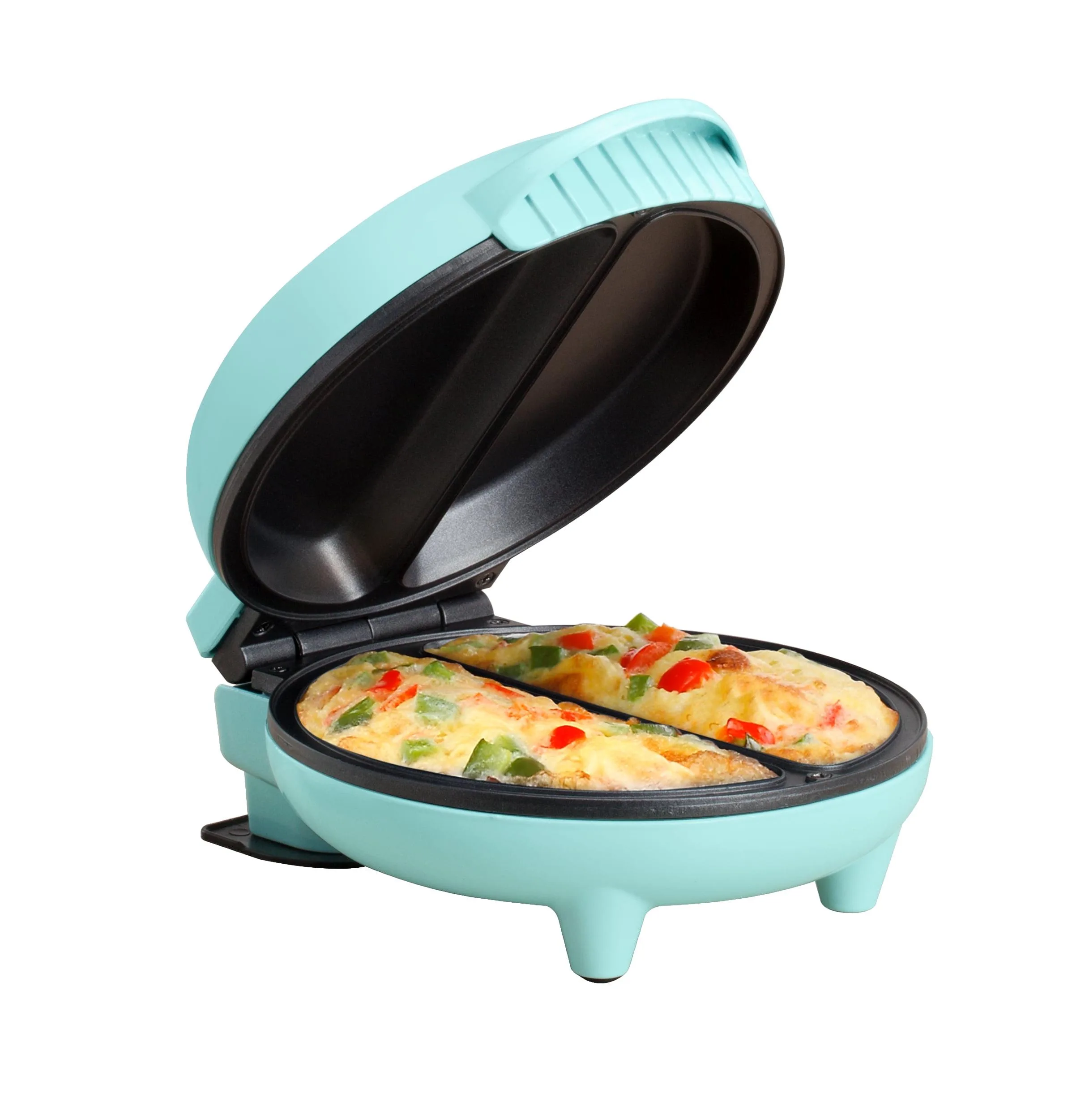 Holstein Housewares 2 Section Omelette Maker - Blue