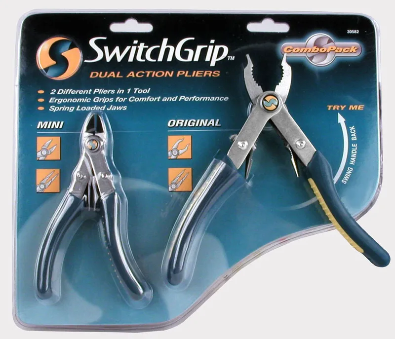 Allied Switchgrip Dual-Action Pliers Combo Pack