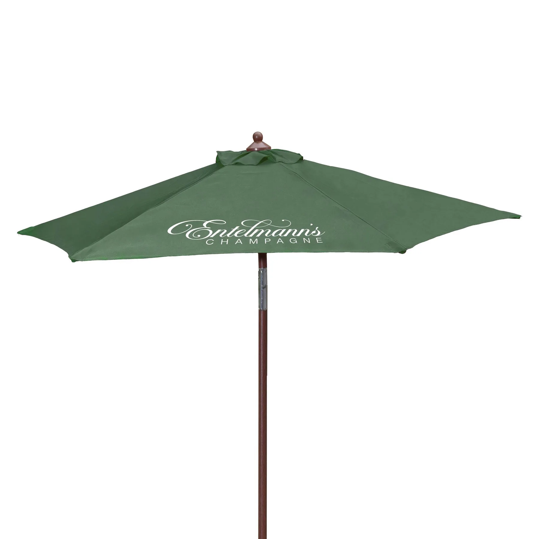 7' Wood Look Tilting Market Umbrella Kit (1 Imprint) view 6