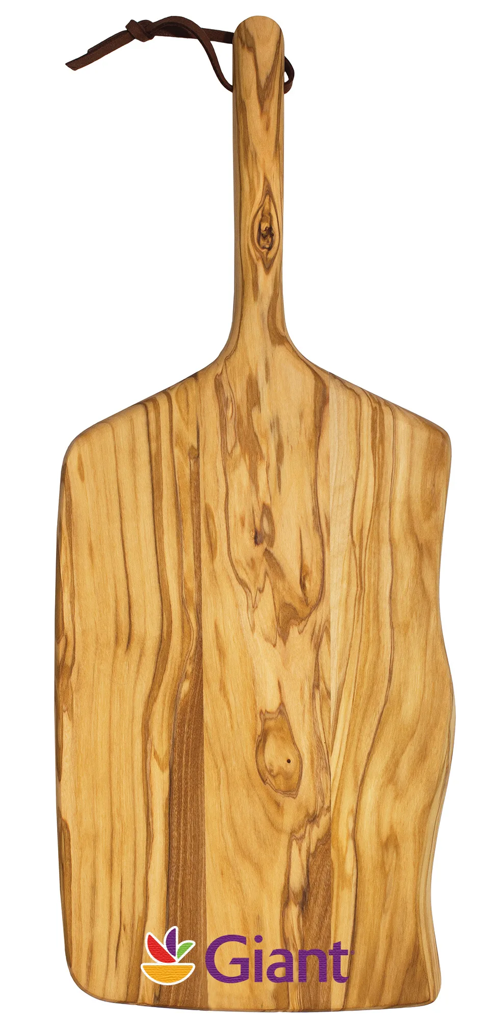 Rock & Branch® Olive Wood Cutting & Serving Board W/Handle