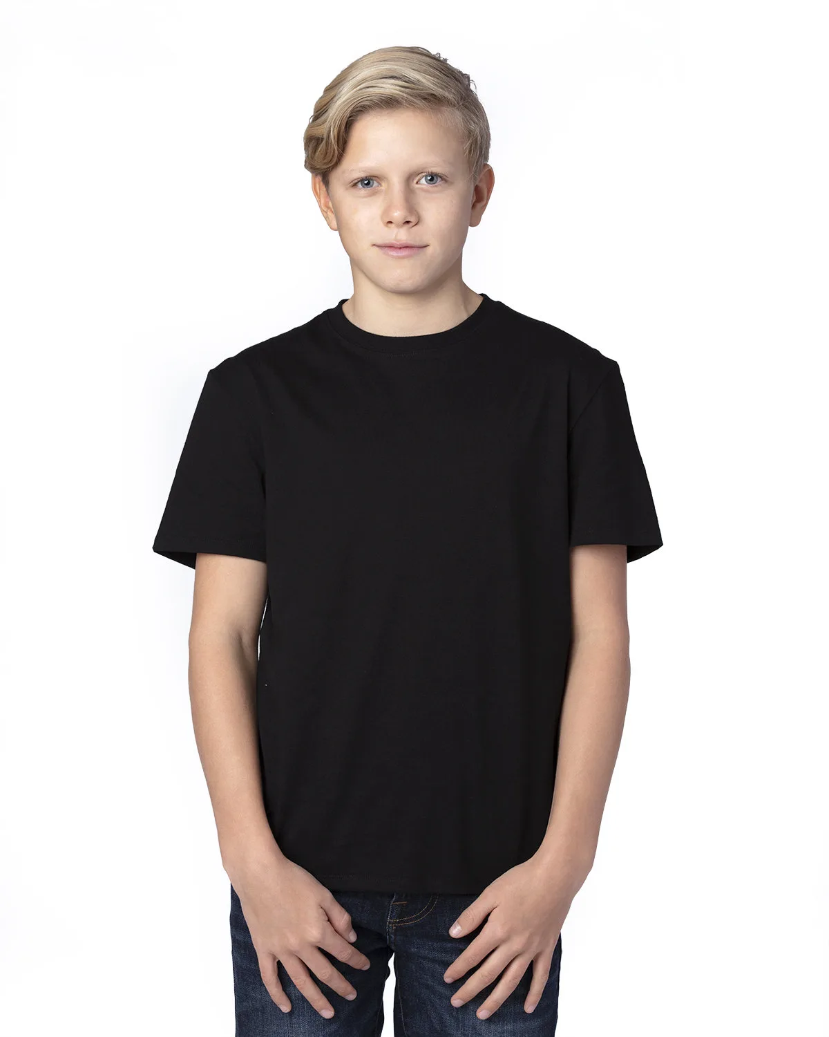 THREADFAST Youth Ultimate CVC T-Shirt view 2